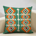 Axyaa Ethnic Style Linen Cushion Cover 45x45cm for Home Sofa Car Decoration