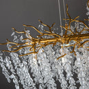 Axyaa Modern Crystal Grapes Chandelier for Dining Living Room Bedroom