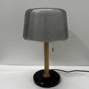 Axyaa Glass Bedside Lamp: Modern Nordic Design for Bedroom, Living Room, Study & Home Office