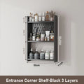 Axyaa Bathroom Corner Shelf Organizer for Toiletries Storage