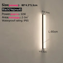 Axyaa LED Outdoor Wall Light Waterproof Modern IP65 Porch Garden Lamp