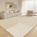 Axyaa Cream Style Carpet, Waterproof, Anti-Slip, Soft Rug
