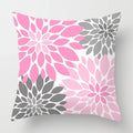 Axyaa Nordic Pink Sweet Home Sofa Cushion Cover, Cozy Living Room Decor