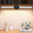 Axyaa Magnetic Clock Table Lamp USB Rechargeable LED Dimmable Night Light