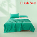 Axyaa Silk Ice Cream Quilt - Summer Cool, Washable, Thin, and Solid Color