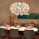 Axyaa Modern Nordic LED Acrylic Chandelier for Bedroom Dining Hotel E27 Hanglamp