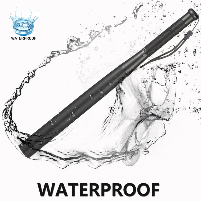 Axya Waterproof Defense Flashlight Stick: LED Torch for Emergency & Anti-Riot