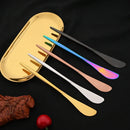 Axyaa Stainless Steel Mirror Gold Multi-purpose Butter Knife Set