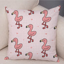 Axyaa Cartoon Animal Cushion Cover: 45*45cm for Living Room, Sofa, Car, Children's Room
