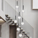 Axyaa Modern LED Pendant Chandeliers for Living Room Dining Room Indoor Lighting