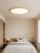 Axyaa Modern Simple LED Ceiling Lamp Ultra-Thin Eye Protection for Bedroom Balcony Study