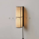 Axyaa Fabric Linen Shade LED Wall Sconce for Bedroom & Living Room