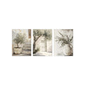 3-Piece Nutcracker Pastel Christmas Wall Art Set by Axyaa
