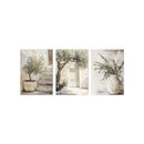 3-Piece Nutcracker Pastel Christmas Wall Art Set by Axyaa