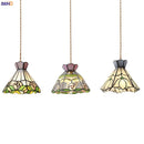 Axyaa Nordic Modern LED Flower Glass Copper Hanging Lamp for Home Decor