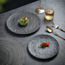 Axyaa Ceramic Steak Dinner Plate - Senior Sense Western Food Plate