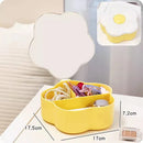 Axyaa Kawaii Floral Jewelry Box Organizer for Girls and Women