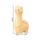 Axyaa Alpaca LED Desk Lamp with Pen Holder – Kids' Study Table Light