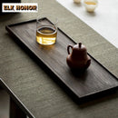 Axyaa Teak Wood Tea Tray Cake Rack - Charcoal Teapot Base Serving Dish