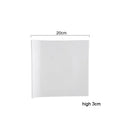 Axyaa White Ceramic Steak Plate - Molecular Cuisine Tableware