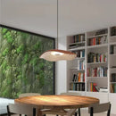 Axyaa LED Chandelier Beach Pattern Lotus Leaf Resin Bedhead High End Furniture