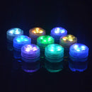 Axyaa RGB Underwater Submersible Lights - 3 LEDs, CR2032 Battery, Aquarium, Garden, Swimming Pool