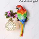Axyaa Parrot Wall Lamp E27 Bird-shaped Light Decorative Wall Ornament