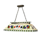 Axyaa European Glass Game Room Pendant Lamp - Energy-saving Decor Fixture