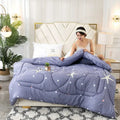 Axyaa Winter Microfiber Duvet Comforter - Thick & Washable - Small Queen King Size