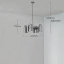 Axyaa U-Shaped Pipe Chandelier: Modern Nordic Design for Children's Bedroom