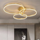 Axyaa Modern Ring Acrylic Ceiling Lamp for Home Decor