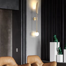 Axyaa Minimalist Wall Lamp for Living Room Bedroom Nordic Hotel Coffee Shop