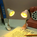 Axyaa LED Desk Lamp: Foldable Magnetic Night Light with Clip for Study and Bedroom