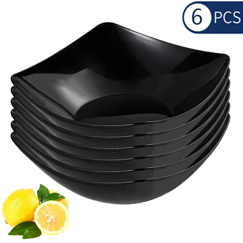 Axyaa Nordic Special-Shaped Four-Legged Salad Bowl Set for Kitchen & Restaurant