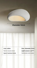Axyaa Wabi Sabi Nordic E27 Ceiling Chandelier for Home Living Room Art Deco Lighting