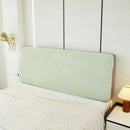 Axyaa Full Leather Wooden Bed Backrest Dust Protection Cover