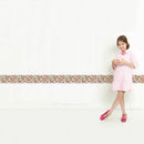Axyaa Self-Adhesive Mosaic Wall Borders: Waterproof, Modern Decor for Bathroom & Kitchen