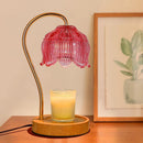 Axyaa Flower Candle Warmer Light: Classic Aromatherapy Diffuser and Lighting Fixtures