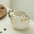 Axyaa Cute Cat Ceramic Mug 380ml/13oz - Milk Coffee Water Cup
