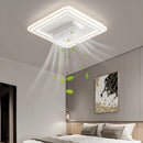 Axyaa Invisible Leafless Ceiling Fan with LED Light for Bedroom & Living Room