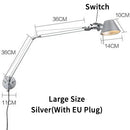 Axyaa Telescopic Swing Arm LED Wall Lamp Sconce Industrial Light - E27