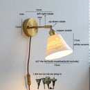 Axyaa Nordic LED Wall Light Fixture Indoor Bathroom Stair Bedroom Bedside Wall Lamp