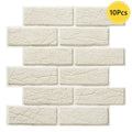 Axyaa Faux Brick Wall Panel Peel and Stick Tile for Kitchen Bathroom