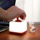 Axyaa LED Joystick Desk Lamp USB Charging Atmosphere Light for Bedroom & Desktop