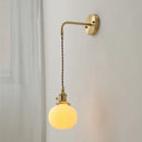 Axyaa Ceramic Copper LED Wall Sconce for Stylish Home Lighting