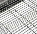 Axya Stainless Steel Square Kebab Barbecue Grill Mesh Rack for Steaming, BBQ, and More