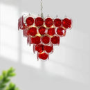 Axyaa Luxury Glass Pendant Light for Living Room and Bedroom