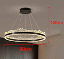 Axyaa Smart LED Acrylic Ceiling Lamp for Home Bedroom Decor