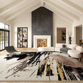 Axyaa Plush Soft Rug for Luxe Living Room Decor