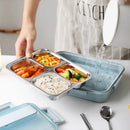 Axya Large Capacity Stainless Steel Insulated Lunch Box for Office Workers.
